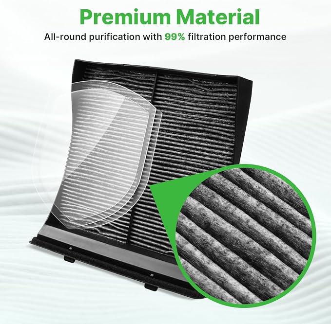 Engine+Cabin Air Filters Fit for Crosstrek 16-17, Forester 09-18, Impreza 08-16 - Image 3