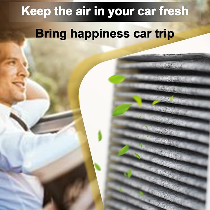 2 Pack Cabin Air Filter For Santa Fe 2021-2023, Santa Cruz 2022-2023, Elantra - Image 5