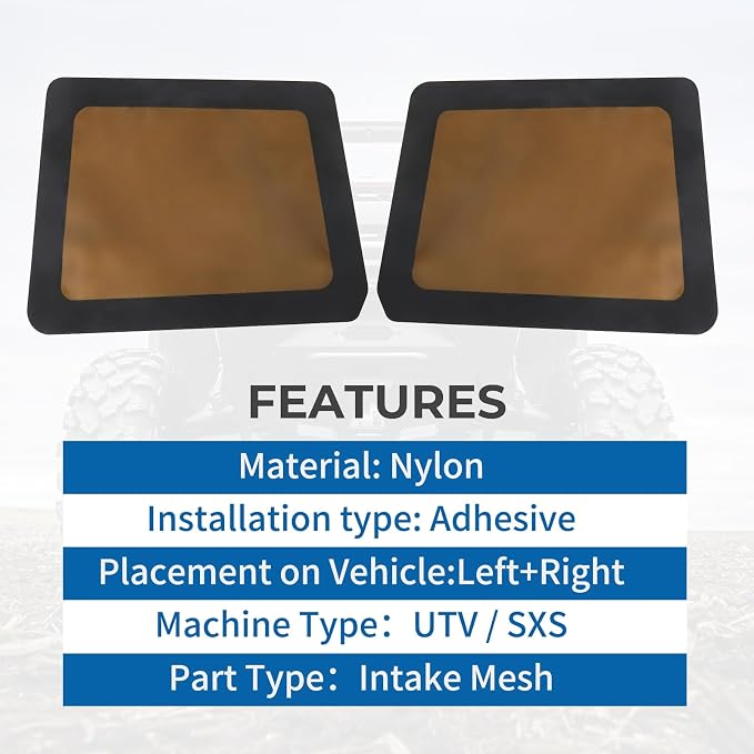 Air Vent Cover for Polaris Ranger 1000 900 Crew XP - Image 2