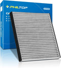 PHILTOP Cabin Air Filter w/Activated Carbon, Compatible by PHILTOP