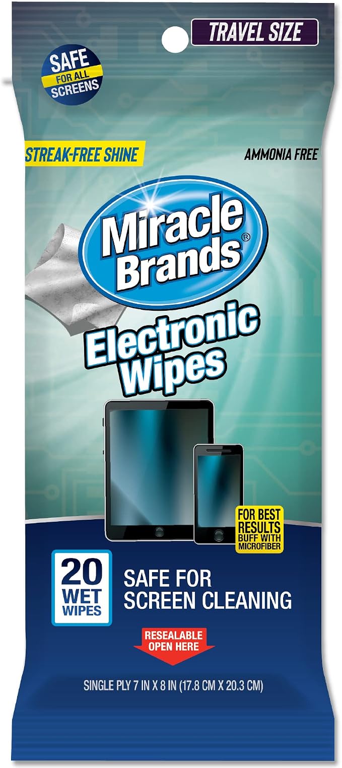 MiracleWipes for Electronics Cleaning by Miracle+Brands
