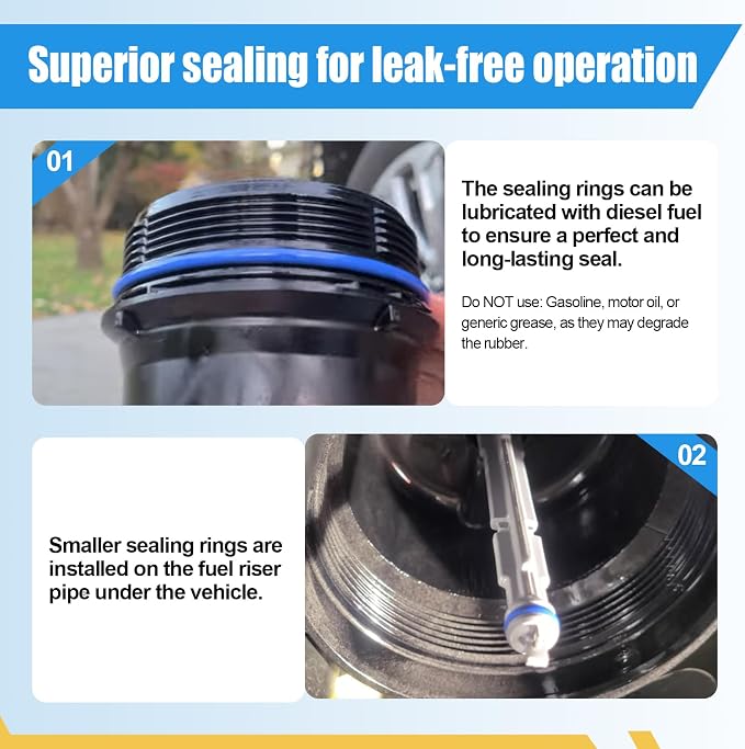 iFJF TP1015 Fuel Filter and 134001 Housing Cap Replacement - Image 9
