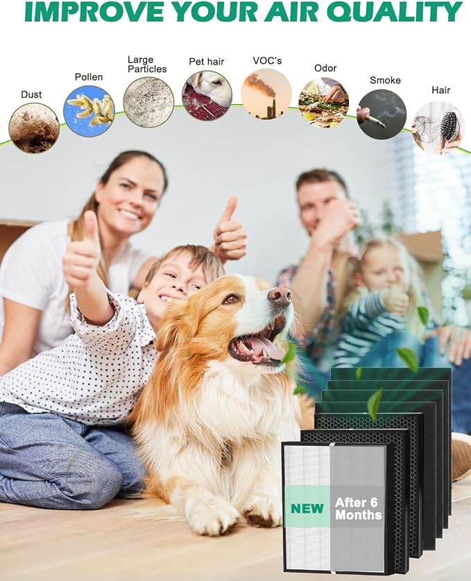 10 Pack 3000 Replacement Filters Compatible - Image 4
