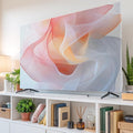Abstract Modernism Colorful Art Indoor TV Cover, Elastic TV Screen Protector by Unknown