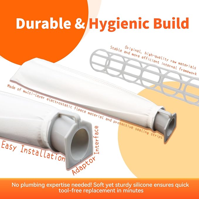 4-Pack MicroFilter fit for SEBO Auto-X S | Replacement Vacuum Filters for - Image 5