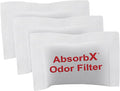 iTouchless Official AbsorbX 3-Pack Trash Can Odor Filter All Natural Activated by iTouchless