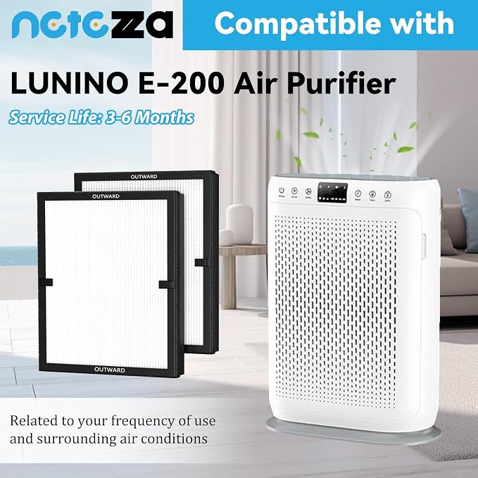 2 Pack E-200 True Filter Compatible - Image 3