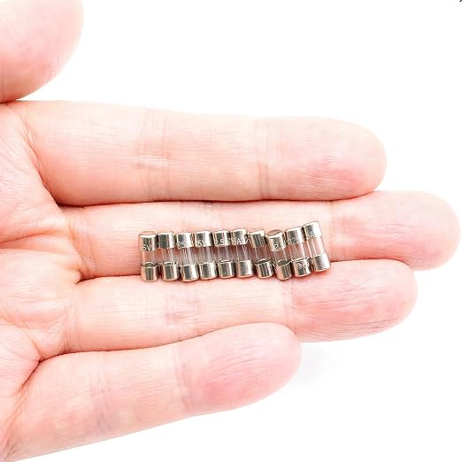 SIXQJZML 10 Pack F2.5AL Fast-Blow Mini Fuse 2.5A 2.5amp 125V Glass Fuses 0.14 x - Image 6