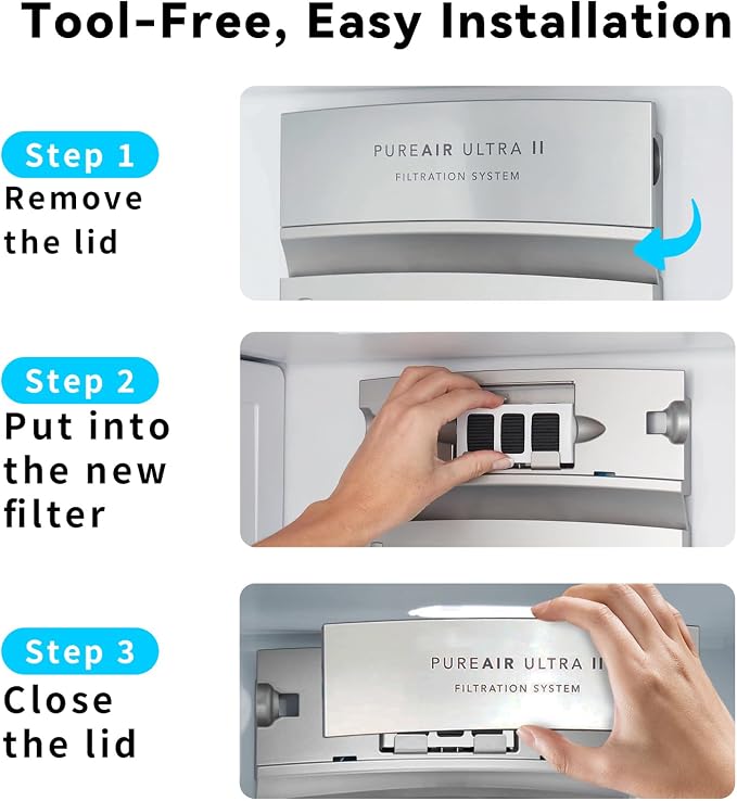 6-Pack Refrigerator Air Filter Replacement - Image 6