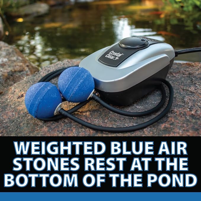 CrystalClear PondAir 2, Complete Aeration Kit, Whisper Quiet Water Garden - Image 5