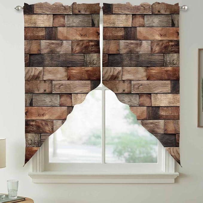 Western Barn Door Swag Valances - Image 7