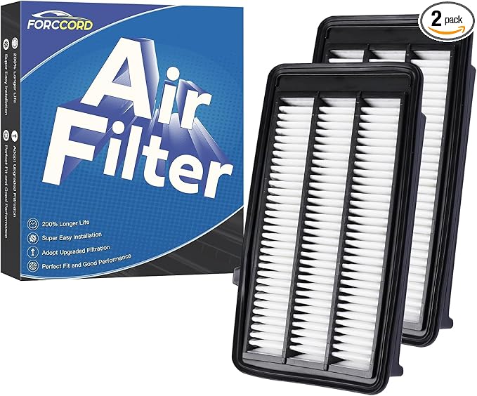 2-Pack Engine Air Filter Fits for 2016-2021 Tucson, 2017-2021 Sportage CA12065 by Forccord