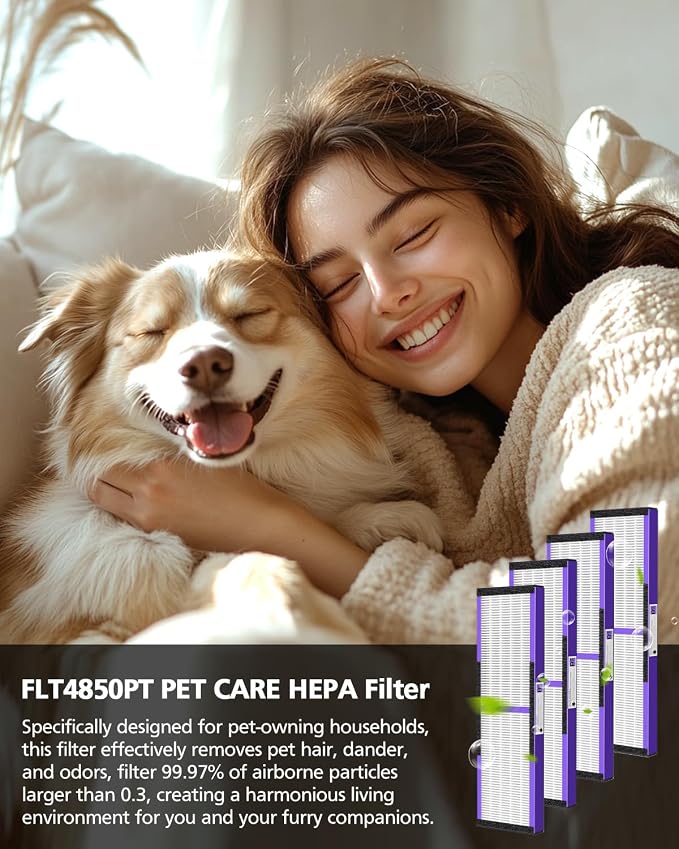 4 Pack FLT4850PT PET CARE Filter B Replacement Compatible - Image 10