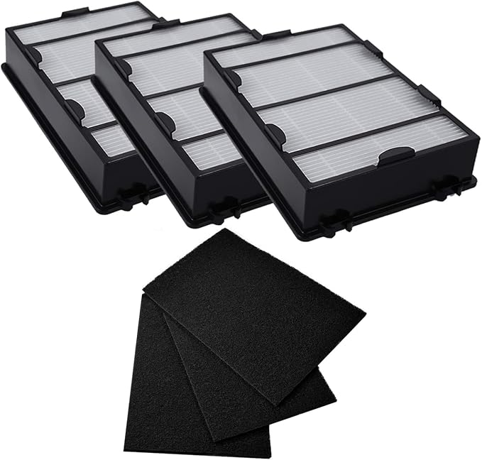 3PCS HAPF600 Air Filter and Pre Filter Replacement by Aynaxcol