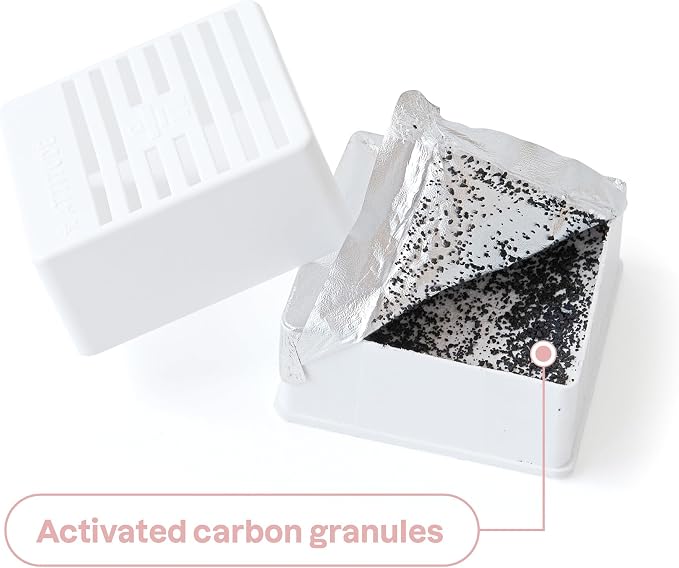 ATTITUDE Baby Air Purifier, Activated Carbon Freshener, Odor Remover, Plant and - Image 2