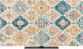 Abstract Retro Boho Ethnic Totem Indoor TV Cover, Elastic TV Screen Protector by Unknown
