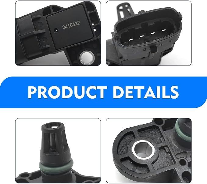 Manifold Absolute Pressure Sensor, High Temperature Resistance Intake Air - Image 2