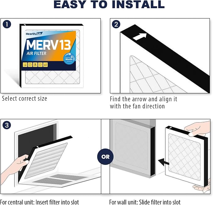 8×8×1 MERV 13 Furnace Air Filters - Image 5