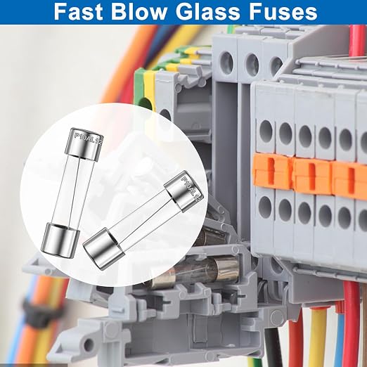 20PCS F10AL125V 5 x 20mm Fast Blow Glass Fuses 10A 10Amp 125V Glass Fuse - Image 5