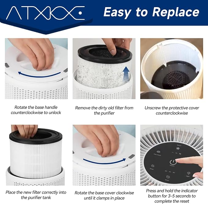 ATXKXE 2 Pack AP-S0610L Air Filter Replacement Fit - Image 4