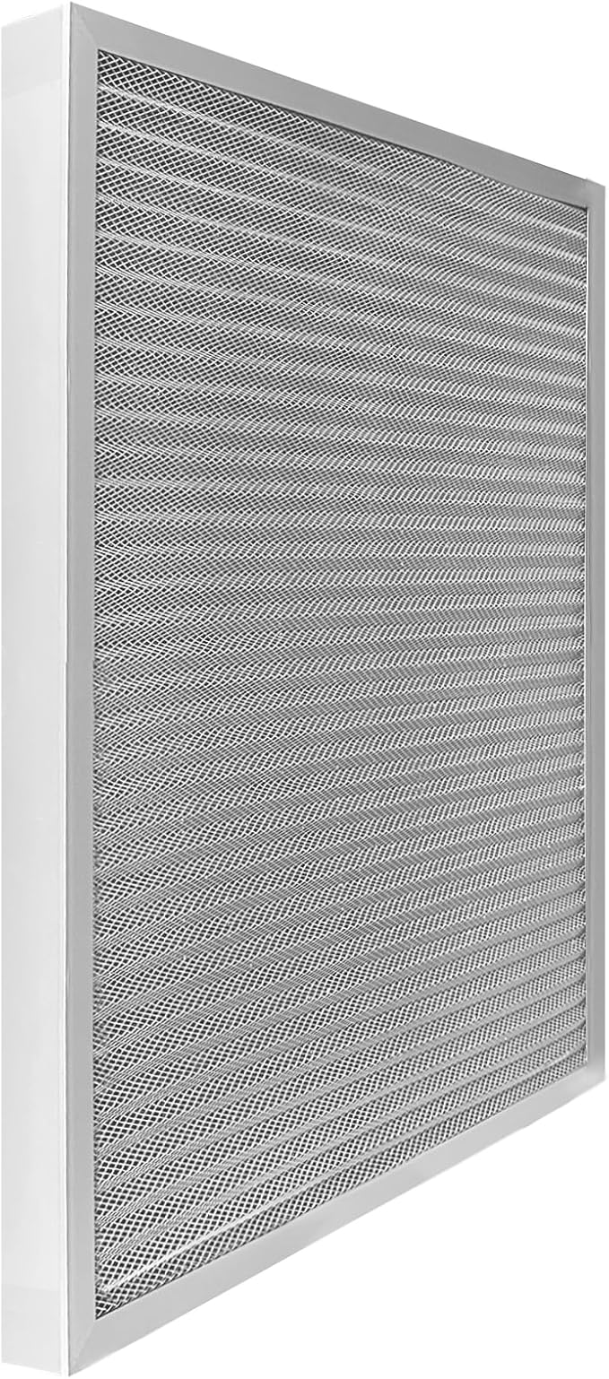 Washable Aluminum Furnace Air Filter, MERV 5, Electrostatic Reusable HVAC Filter - Image 2