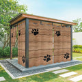 Wood Grain Outdoor Curtains for Patio Claws Animals Wooden Vintage Waterproof by Unknown
