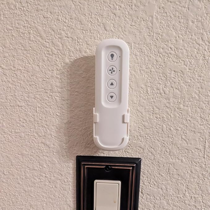 2PCS Fan Remote Control Holder Wall Mount - Image 6