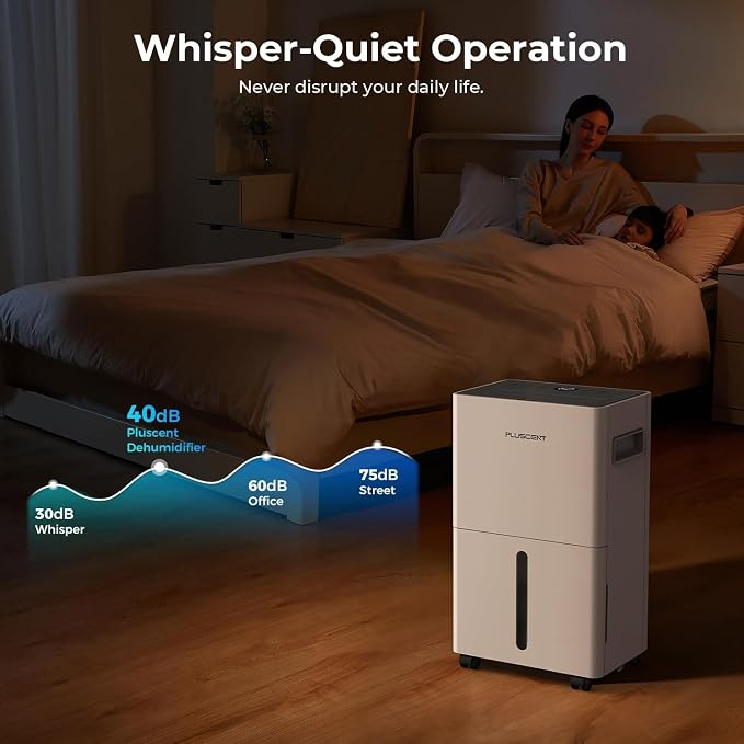 1500 Sq.ft Dehumidifier for Basement, PLUSCENT Max 21 Pint/Day Dehumidifiers - Image 9