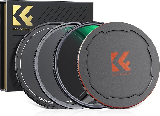 K&F CONCEPT 49mm Circular Polarizers Filter & MC UV Protection Filter Kit by KFCONCEPT