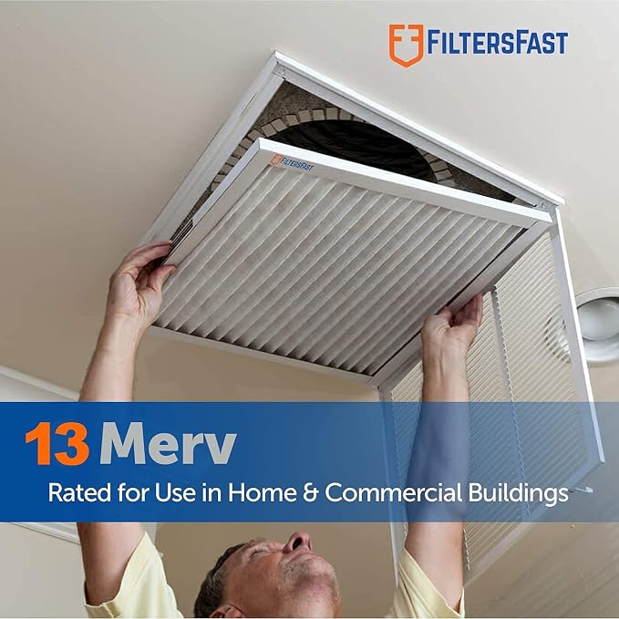 Filters Fast 12x12x1 Air Filter Merv 13, Made in the USA, Actual Size: 11.75" x - Image 2