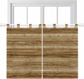 Vintage Western Kitchen Curtains 45 Inch Length, Short Cafe Window Curtains Tab by Unknown