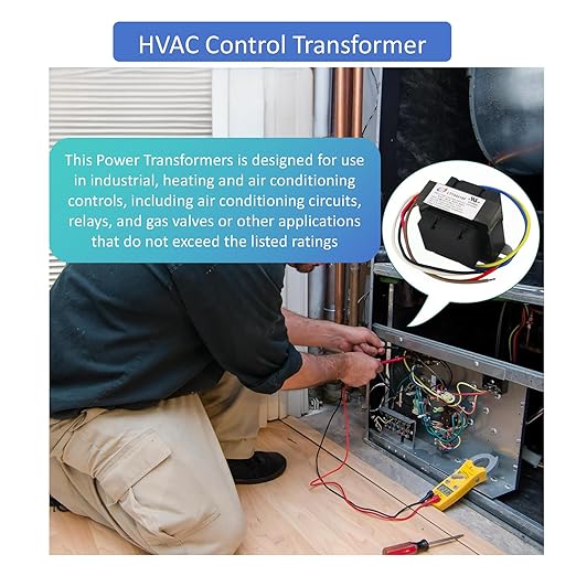 Long Term 24V 40VA Control Transformer. Primary Voltage 120, 240V 50hz-60hz - Image 3