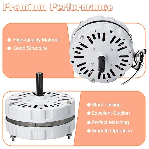 Hiorucet F0510B2944, F0510B2705 Power Attic Vent Fan Motor Replacement - Image 6