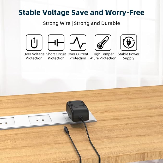 AC Adapter Compatible with GoveeLife Govee Life Smart Mini Air Purifier H7126 - Image 2