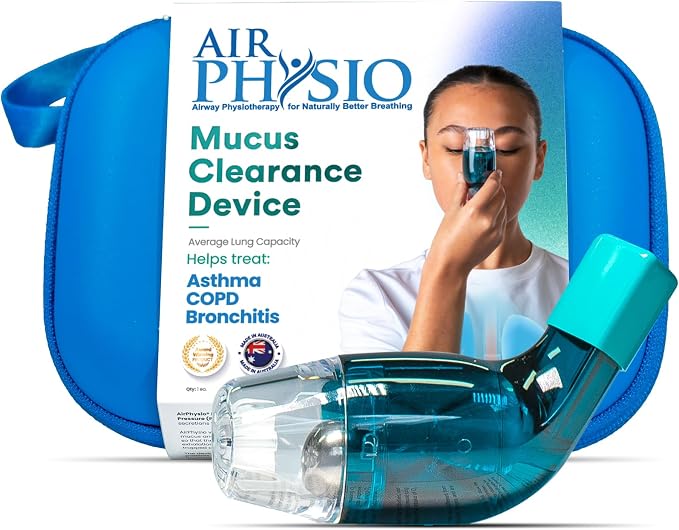 AirPhysio with Protective Storage Case Bag Holder Accessory, Hard Shell Case by AirPhysio