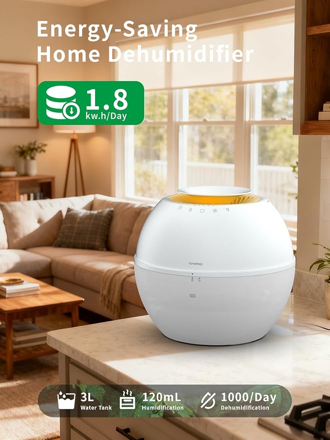 2 in 1 Dehumidifier & Humidifier Combo, 101oz Smart - Image 4