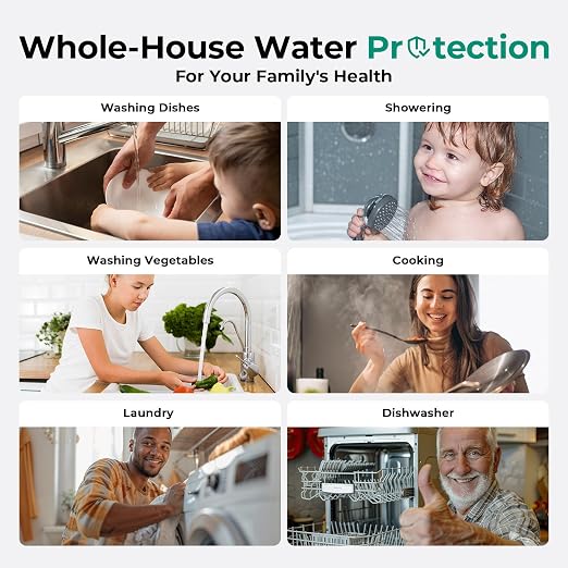 iSpring PFAS & Heavy Metal Whole House Water Filter System, Also Reduces - Image 5