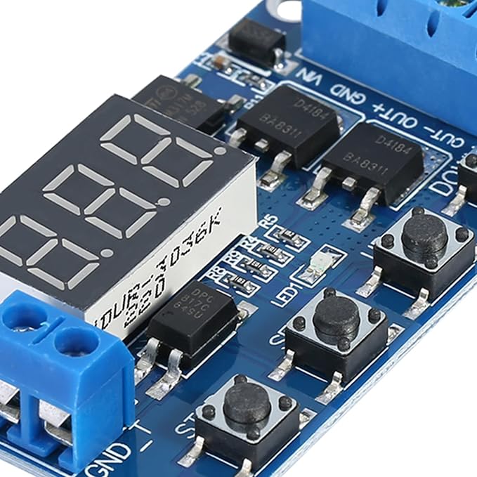 DC 5V-36V Cycle Timer Delay Timer Relay Module - Image 9