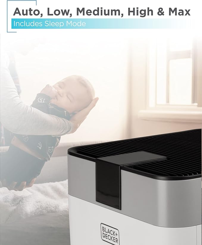 BLACK+DECKER Electrostatic Precipitator Air Purifier, HEPA Air Purifier - Image 5