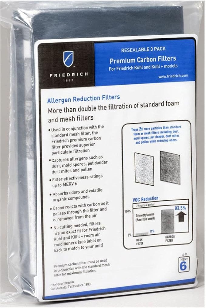 Friedrich KWCFM Carbon Filters by Friedrich