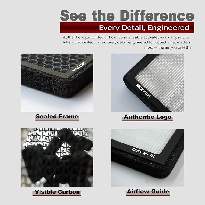 Cabin Air Filter for Toyota Tacoma 2005-2022 Dodge Dart 2013-2016 Pontiac Vibe - Image 5