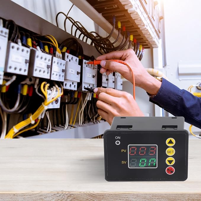 T2310 Digital Timer Relay Module, DC12V 24V AC220V Time Delay Controller Switch - Image 2