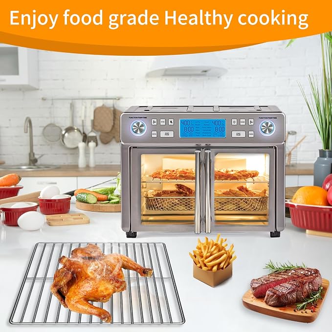 GXF Air Fryer Wire Rack for Emeril Lagasse Dual Zone 360 Air Fryer Oven 25 QT - Image 7