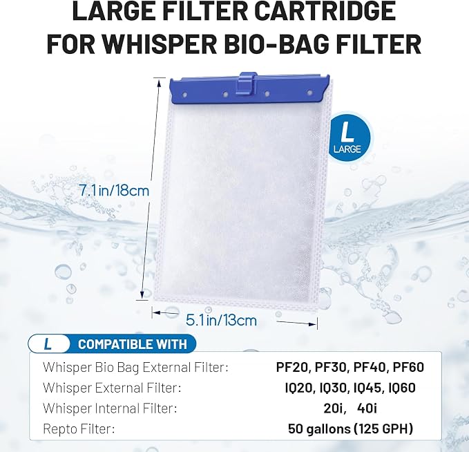 16 Count Large Filter Cartridges Compatible - Image 2