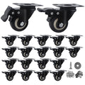 2 Inch Caster Wheels Set of 20 Heavy Duty Casters, by Htudcoue