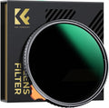 K&F CONCEPT 55mm Black Diffusion Mist 1/4 Effect & Variable ND2-400 Neutral by KFCONCEPT