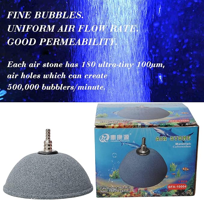 Quickun 3.1 Inch Updated Crazy Air Mineral Ball Stone Cylinder Bubbler Plus - Image 4