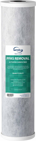 iSpring FC25B-PF 4.5” x 20” Whole House Water Filter, Removes up to 99% PFAS by iSpring