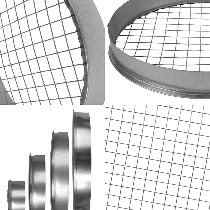 8 Inch Galvanized Steel Dryer Vent Cap - Image 7