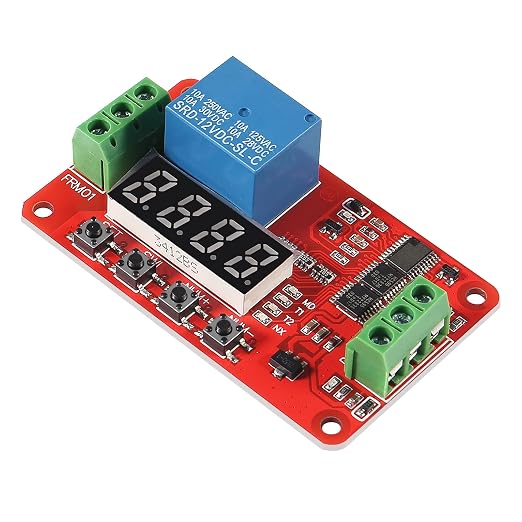 2pcs DC 12V FRM01 Timer Delay Relay Module Multifunction Infinite Loop Timing - Image 6